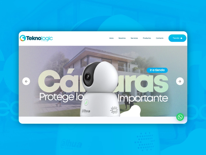 Ejemplo de página web: Plataforma educativa